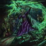 Necromancer raising dead