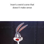 Bugs Bunny Finds Patrick Tells Mr. Krabs gettting all sweaty