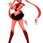 Sailor Demon (90s Anime Style)