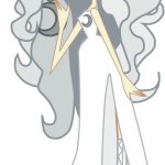 (Vector) The Moon (Pose 3)