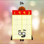 Numberblock Numberfanagram 24