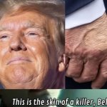 Skin issues of a killer