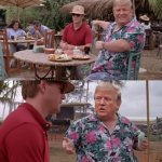 JURRASIC TRUMP meme