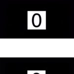 Large numbers, 0 GIF Template