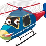 Cartoon copter