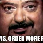 ahbsfhoabifo | JARVIS, ORDER MORE PIZZA | image tagged in fat jarvis,meme,iron man | made w/ Imgflip meme maker