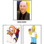 Dan Castellaneta | image tagged in same voice actor,dan castellaneta,earthworm jim,the simpsons,20th century fox | made w/ Imgflip meme maker