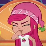 aw! Strawberry Shortcake is sick