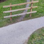 Fence across path fail