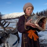 Hamid Sardar Dukha Boy with Fish Head