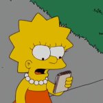 Lisa simpson asked Sarah g lato GIF Template