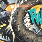 anguirus smacking mechagodzilla with his tail