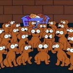 the simpsons Santa's little helpers puppies