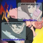 Lu and zilla shared temp meme