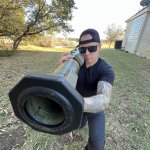 Veteran With A Talking Tube