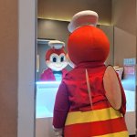 Jollibee Staring Mirror