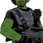 Starship Trooper Pepe