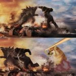 Godzilla vs something