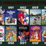 worst animated films of the 1990s | image tagged in worst animated films of the 1990s,worst,1990s,dumpster fire,slop,comic book guy worst ever | made w/ Imgflip meme maker