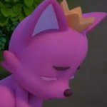 Pinkfong is crying!