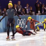 Australian Ice Skater Winning