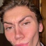 A seriously abnormal face