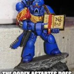 Brother the Codex Astartes does not support this action