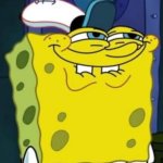 SpongeBob smiling