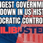 Democratic Filibuster Shutdown meme