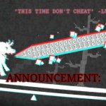 dragnoc's pony island announcement temp meme