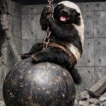 Honey Badger, Nature's Wrecking Ball meme