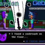 Gebrix and Brandon announcement meme