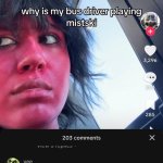 Why is driver playing Mitski