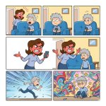 Mom and son
