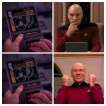 Picard message happy