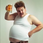 Fat guy beer