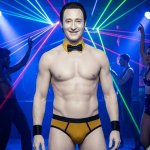 data, tng, star trek, male stripper