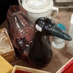 Antique Ceramic Malicious Advice Mallard template