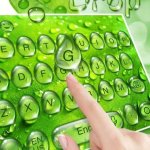 awesome leaf keyboard with the letter G highlighted