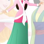 Princess Autumn (Aurora and Mulan)