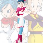 Commision for phantom115cw chichi and bulma fusion