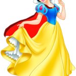 Snow White in her Cape