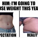 New year, same outcome | image tagged in belly,big belly,belly button,tummy,fat,femboy | made w/ Imgflip meme maker