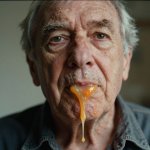 MAGAt orange goo on face JPP