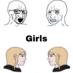 GIRLS VS BOYS meme