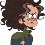 Morag in her Hairdown