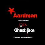 Aardman and Ghostface Logo Horror Remake