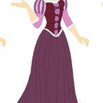 Rapunzel in a her Short Brunette