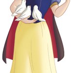 Snow White With Birds