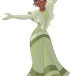 Princess Tiana in her Final Ending Dress